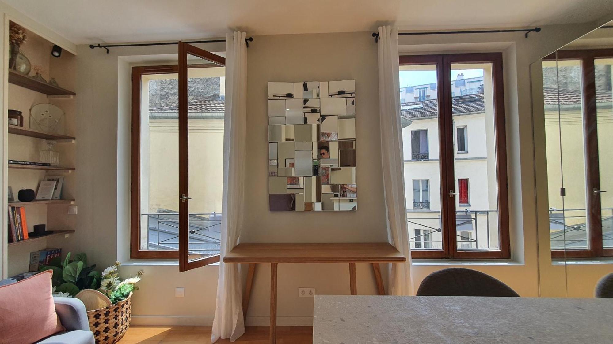 Studio Calme Et Ensoleille Entierement Renove Párizs Kültér fotó